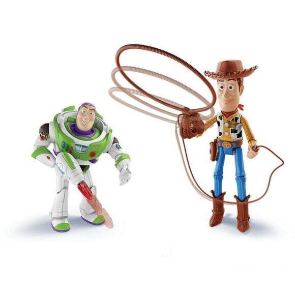 Disney and Pixar Toy Story Woody and Buzz Lightyear  Action Figure Toys 2-Pack - Picture 13 of 15